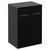 Napoli 460 Nero Oak 600mm 2 Door Vanity Unit for Countertop Basins Left Hand View thumbnail