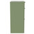 Napoli 390 Olive Green 600mm 2 Drawer Vanity Unit for Countertop Basins Side View thumbnail
