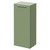 Napoli Olive Green 350mm Wall Mounted Single Door Side Cabinet Right Hand View thumbnail
