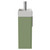 Napoli Cube Olive Green 400mm Wall Mounted Single Door Vanity Unit with Align Basin Side View thumbnail