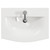 Napoli 390 Olive Green 600mm 2 Door Vanity Unit with Arc Basin Top View thumbnail