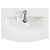 Napoli 390 Olive Green 600mm 2 Drawer Vanity Unit with Arc Basin Top View