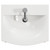 Napoli 390 Olive Green 500mm 2 Door Vanity Unit with Arc Basin Top View thumbnail