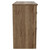 Napoli 460 Tobacco Oak 1200mm 4 Drawer Vanity Unit for Countertop Basins Side View thumbnail