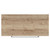 Napoli 390 Tobacco Oak 800mm 2 Drawer Vanity Unit for Countertop Basins Top View thumbnail