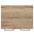 Napoli 460 Tobacco Oak 600mm 2 Door Vanity Unit for Countertop Basins Top View thumbnail