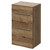 Napoli 390 Tobacco Oak 500mm 2 Drawer Vanity Unit for Countertop Basins Right Hand View thumbnail