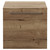 Napoli 390 Tobacco Oak 500mm Wall Mounted Single Drawer Vanity Unit for Countertop Basins Front View thumbnail