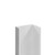 WholePanel 8mm Bright Polished Aluminium Wall Panel U Trim Left Hand View