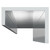 WholePanel 8mm White Aluminium Wall Panel U Trim Top View