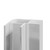WholePanel 8mm Bright Polished Aluminium Wall Panel External Corner Trim Left Hand View