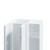 WholePanel 8mm White Aluminium Wall Panel External Corner Trim Left Hand View