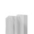 WholePanel 8mm Bright Polished Aluminium Wall Panel Internal Corner Trim Left Hand View