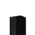 WholePanel 8mm Black Wall Panel U Trim Left Hand View