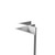 WholePanel 8mm Silver Wall Panel Internal Corner Trim Side View thumbnail