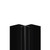 WholePanel 8mm Black Wall Panel Internal Corner Trim thumbnail