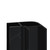 WholePanel 8mm Black Wall Panel External Corner Trim Right Hand View