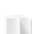 WholePanel 8mm White Wall Panel External Corner Trim Right Hand View