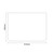 Vela Satin White 600mm Floor Standing 2 Door Vanity Unit for Countertop Basins Dimensions Top thumbnail