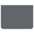 Vela Satin Anthracite 600mm Floor Standing 2 Door Vanity Unit for Countertop Basins Top View