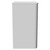 Vela Satin White 600mm Floor Standing 2 Drawer Vanity Unit for Countertop Basins Side View