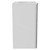 Vela Gloss White 800mm Floor Standing 2 Drawer Vanity Unit for Countertop Basins Side View
