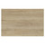 Montego Autumn Oak 600mm Floor Standing 1 Drawer 2 Door Vanity Unit for Countertop Basins Top View
