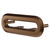 Colore Oval Brushed Bronze Basin Overflow Insert