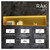 RAK Ingot 300mm x 1200mm Recessed Niche with 2 Shelves & LED Brushed Brass - RAKINGRN12030BB thumbnail