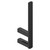 RAK Petit Square Matt Black Spare Toilet Roll Holder - RAKPES9902-3B