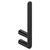 RAK Petit Round Matt Black Spare Toilet Roll Holder - RAKPER9902-3B