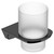 RAK Petit Square Matt Black Tumbler Holder - RAKPES9903B thumbnail