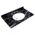 RAK Washington Black Marble 800mm Counter Top with Drop In Basin and 3 Tap Holes - RAKWCM80B3