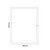 Avant Satin Green 1200mm Wall Mounted 4 Drawer Vanity Unit for Countertop Basins Side On Dimensions thumbnail