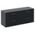 Avant Satin Anthracite 1200mm Wall Mounted 4 Drawer Vanity Unit for Countertop Basins Left Hand View
