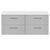 Avant Satin White 1200mm Wall Mounted 4 Drawer Vanity Unit for Countertop Basins Front View