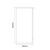 Avant Satin Grey 1200mm 2 Door Vanity Unit for Countertop Basins Side On Dimensions thumbnail