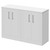 Avant Satin White 1200mm 2 Door Vanity Unit for Countertop Basins Right Hand View