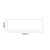 Avant Satin White 1200mm 2 Door Vanity Unit for Countertop Basins Top Down Dimensions thumbnail