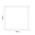 Avant Satin Green 800mm Wall Mounted Single Drawer Vanity Unit for Countertop Basins Side On Dimensions thumbnail