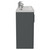 Avant Satin Grey 1200mm 4 Door Vanity Unit with Double Glide Basins Side View