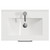 Avant Satin Green 600mm Wall Mounted 2 Drawer Vanity Unit with Angel Basin Top View