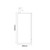 Avant Satin White 600mm 2 Door Vanity Unit with Angel Basin Side On Dimensions thumbnail