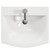 Avant Satin Anthracite 500mm Wall Mounted 2 Drawer Vanity Unit with Arc Basin Top View