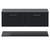 Avant Satin Anthracite 1200mm Wall Mounted Single Drawer Vanity Unit for Countertop Basins with Storage Shelf Front View