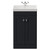Danbury Satin Anthracite 500mm 2 Door Vanity Unit with Rimini Basin View from Front thumbnail