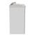 Danbury Satin White 800mm 2 Door Vanity Unit with Windsor Basin Side View thumbnail