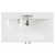 Danbury Satin Green 800mm 2 Door Vanity Unit with Glide Basin Top View thumbnail