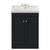 Danbury Satin Anthracite 600mm 2 Door Vanity Unit with Windsor Basin Front View thumbnail