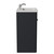 Danbury Satin Anthracite 500mm 2 Door Vanity Unit with Glide Basin Side View thumbnail